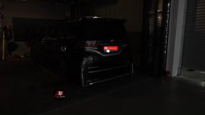 Toyota Alphard Vellfire AH40 AGH40 Rear Bonnet LED Light Projection Light Warning Light