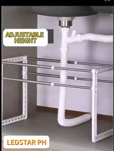 Storage Rack kitchen organizer High Quality Family Save Space Adjustable Cabinet Storage