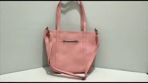 Totebag wanita polos kulit sintetis tas bahu totbag tali panjang shoulder bag cewek tas tote kuliah