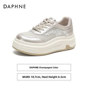 Daphne | Breathable Platform Canvas Shoes Thick Sole