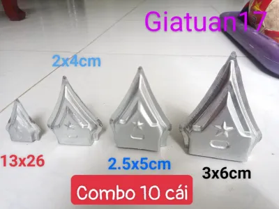 Nắp chụp bịt đầu sắt hộp cửa cổng sắt chông hàng rào ( mác sắt ) 13*26mm20*40mm 25x50mm30*60mm...