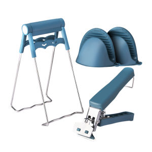 เลือกที่คีบภาชนะร้อน ที่คีบจาน ถุงมือซิลิโคน จับหม้อ กันร้อน ที่คีบหม้อ ที่หนีบจับภาชนะ ที่จับของร้อน อุปกรณ์ในห้องครัว ที่คีบหม้อ