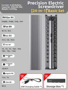 deli | Electric Precision Repair Screwdriver Set
