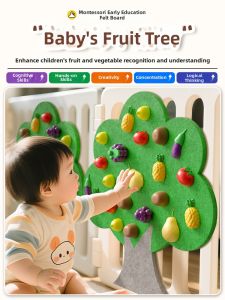 UP DUCK | Cognitive Development Felt Board Busy Board Educational Wall Toy