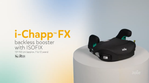 [Joie] i-Chapp™ FX ISOFIX Backless Booster Seat - Raven