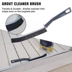 Tile Gap Brush Long Handle Car Household Tile Scrubber Stiff Bristles Crevices Cleaner HouseHold Cleaning Tools 长条缝隙刷