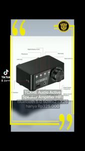 Mengenal Amplifier HiFi Bluetooth 5.0 50Wx2