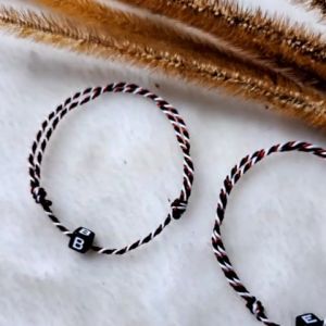 Gelang Tridatu Inisial Huruf / Gelang Tri Datu custom