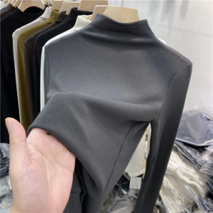 chaqi | Warm Slimming Long Sleeve T-Shirt for Winter Base Layer