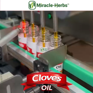 Miracle Herbs Cloves Oil 60ml - Pure Natural Essential Oil for Aromatherapy and Skin Care
