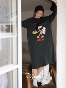 BEIYAN | Soft Cotton Long Sleeve Nightdress