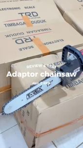 Mesin gergaji kayu chainsaw 12\" conventer Adaptor gerinda 4\"