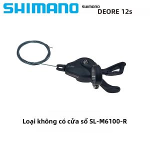 SHIMANO | Cần Gạt Số Phải SHIMANO DEORE M6100 12 Tốc Độ Dành Cho Xe Đạp Leo Núi MTB Hệ Thống Chuyển Số Cơ Khí Hợp Kim SL-M6100 Phụ Tùng Xe Đạp