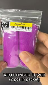 VFOX FISHING FINGER COVER (2pcs) Fishing Tackle Finger Glove Cover Sarung Tangan Pancing Mancing