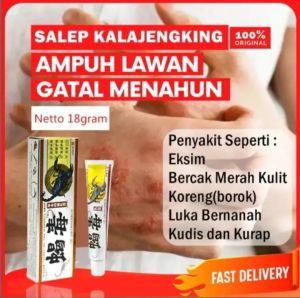 Salep Scorpio / Kalajengking obat gatal eksim pruritus - luka koreng