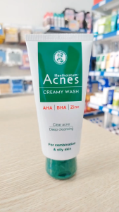 Sữa Rửa Mặt Acnes Creamy Wash 100g – Làm Sạch Sâu Ngừa Mụn Kiểm Soát Dầu Nhờn