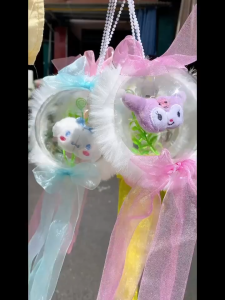 Lồng Đèn Trung Thu Quả Cầu LED Hình Thú Bông Ngộ Nghĩnh – Đèn Lồng Rước Đèn Thiếu Nhi Dễ Thương