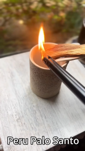 Kayu suci Peru Kayu suci Peru menghilangkan tenaga negatif 秘鲁圣木 秘魯聖木 清除负能量 Palo Santo Wood Stick Smudge Stick Incense Stick Holder 圣木条 香木