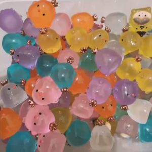 Resin Clay Glow In The Dark Karakter 3D DIY: Aksesori Dekorasi Rumah