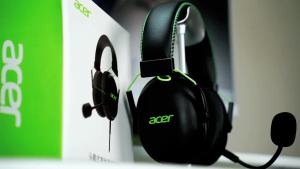 2025 Acer Headphones OHW200 7.1 Surround Sound Wired USB Gaming Headset with Mic Noise Cancelling- Gamer for PC Laptop