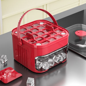 MENGMIAN | Home Mini Ice Maker With Lid Large Capacity