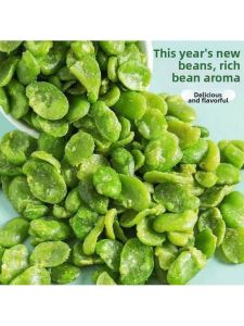 Shelled Crispy Fresh Green Broad Bean Chips