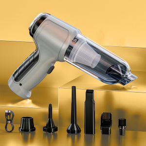SZUK Mini Car Vacuum Cleaner 15000Pa Strong Suction Portable Cleaning Machine Powerful Wireless Handheld Vacuum Cleaner for Car