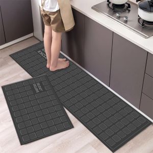 VIKAMA Modern Creative Personalized Diatomite Bathroom Toilet Kitchen Doorway Non-slip Durable Carpet Home Decoration