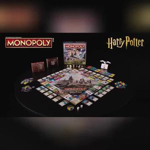 Hasbro | Trò Chơi Bảng Giáo Dục Monopoly Harry Potter