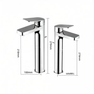 Red Dot Award Long Neck Water Faucet Cold & Hot