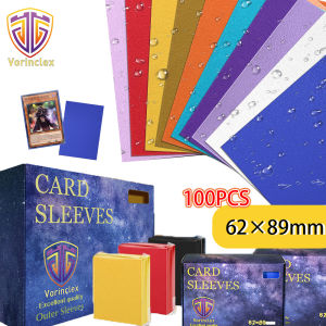 100PCS 62x89mm Frosted Soft Card Sleeves Top Loader Soft TCG Protector for YGO Japanese Size Trading Cards