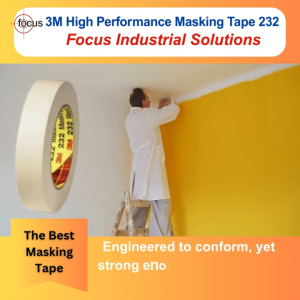 3M™ High Performance Masking Tape 232 3in x 55m