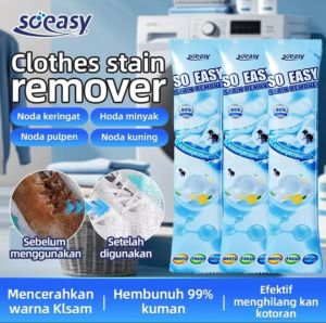 SO EASY PEMBERSIH NODA PAKAIAN MEMBANDEL MENGHILANGKAN NODA DAN BAU SECARA MAKSIMAL