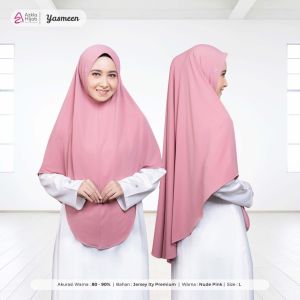 Bergo Yasmeen by Azkia Hijab size L(syari)