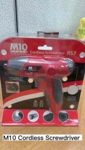 M10 Tools Cordless Screwdriver Rechargeable battery