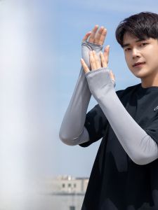 SVORIAHI | Tay lụa băng mùa hè 2025 mới chống nắng tay lái xe tay lụa băng rộng rãi thoải mái thoáng khí chống nắng cho nam