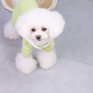 jumsuit (áo liền quần) sọc ngang cổ thủy thủ cho chó mèo - T3 PETS SHOP