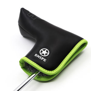 s.g.style | Straight L-shaped Bear Black Golf Putter Cover