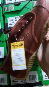 รองเท้าผ้าใบพื้นยางสีน้ำตาลTigerรุ่นTG-9Sizs31-45ส่งพร้อมกล่อง