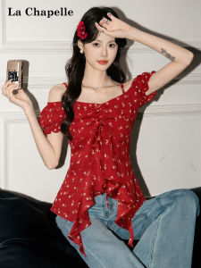 La Chapelle | Charming Irregular Floral Top