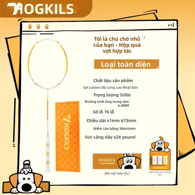 OGKILS | Vợt Cầu Lông Full Sợi Carbon Liên Kết Thương Hiệu