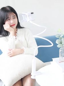 Giá đỡ kẹp điện thoại đầu giường cạnh bàn uốn mọi kiểu dài 138cm xoay 360 độ xem phim livestream quay video K21