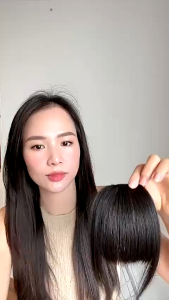 Mái 2 ria dày tóc thậ.t nữ (không có tóc phía sau) - Tóc Giả Vân Anh