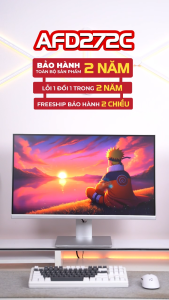 MÀN HÌNH MÁY TÍNH AFD 27INCH 2K - AFD272C| BLACK IPS | 144HZ | HDR400