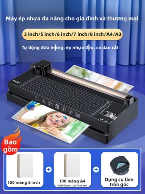 deli | Máy Phủ Màng Ảnh Tự Động A3
