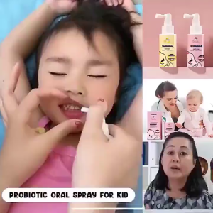 Semprotan mulut anak Semprotan Pembersih Gigi Putih Anak mencegah gigi berlubang pembersih gigi pembersih mulut Semprotan Perawatan Gigi Anak sehat dan segar dapat ditelan FA