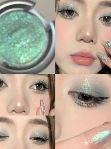 Herorange Single Color Sparkling Eye Shadow Highlight Integrated Smoke Eyeshadow Ultra Sparkling Eye Head Highlight Small