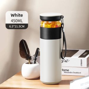 CHICU TOM | Ceramic Stainless Steel Infuser Travel Mug