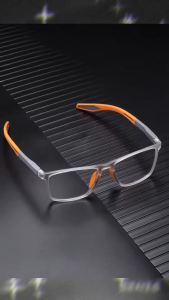 Sport Reading Glasses HD Anti Fatigue Anti Blue Light Ringan Square Frame Selesa Anti Slip Cermin Mata Menbaca Uniseks