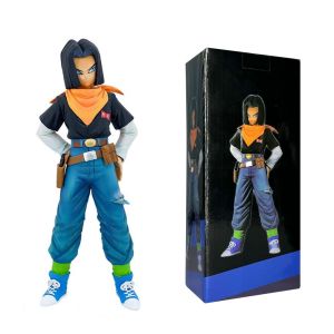 Bandai | Hot Sale Dragon Ball Z Android 17 18 Figure Android 18 PVC Action Figures Collection Model Toys for Children Christmas Gifts